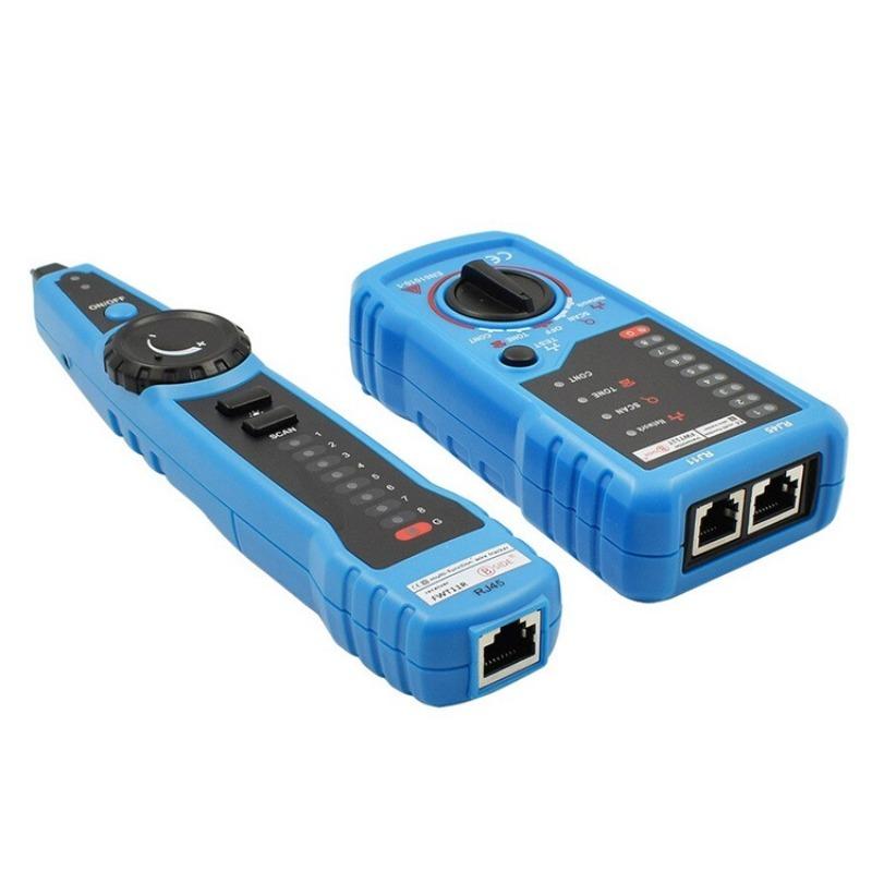 RJ11 and RJ45 Network Cable Tester, Ethernet Wire Finder, Cable Mapper, Continuity Test,Portable LAN Cable Tester,Phone Cable Finder Quick Positioning