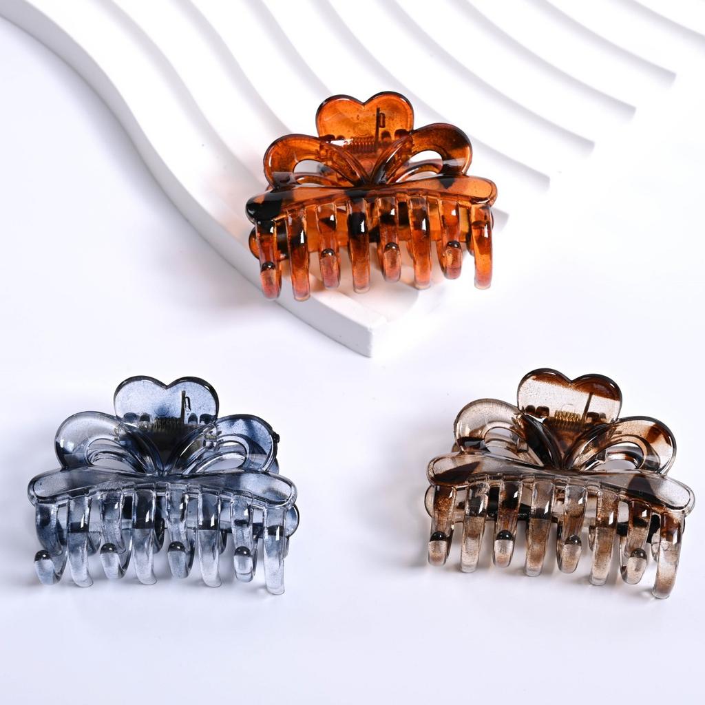 Новый прозрачный зажим для волос 4,5 см женский, персонализированный, темпераментный, зажим-акула, маленькая заколка, шпильки, головной убор, модные аксессуары