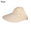 Vacation Summer Anti-UV Wide Brim Beach Cap Visor Caps Sun Hat Casual Hats