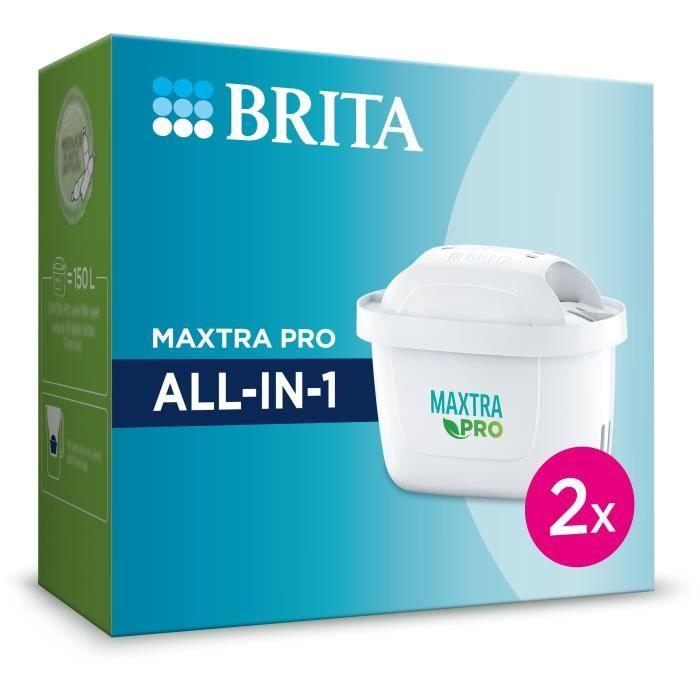 Cartouche BRITA - MAXTRA PRO Pure Performance All-In-1 - Pack de 2 - Jusqu'a 300L d'eau filtrée