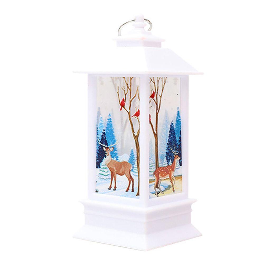 Реквизит Огни Детский Подарок Рождественские Огни Рождественский Фонарь Подвесное Украшение Подсвечник Лампа