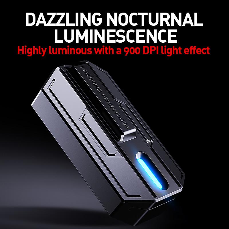 Игрушки-фиджет для пальцев, светящийся слайдер, магнитный тактильный кликер EDC, металлический ручной спиннер, инструмент для борьбы с СДВГ, снятие тревожности и стресса, игрушки для взрослых