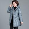 Winter Women's Down Cotton Jacket Commuting Oversized Windproof Hooded Women's Clothing