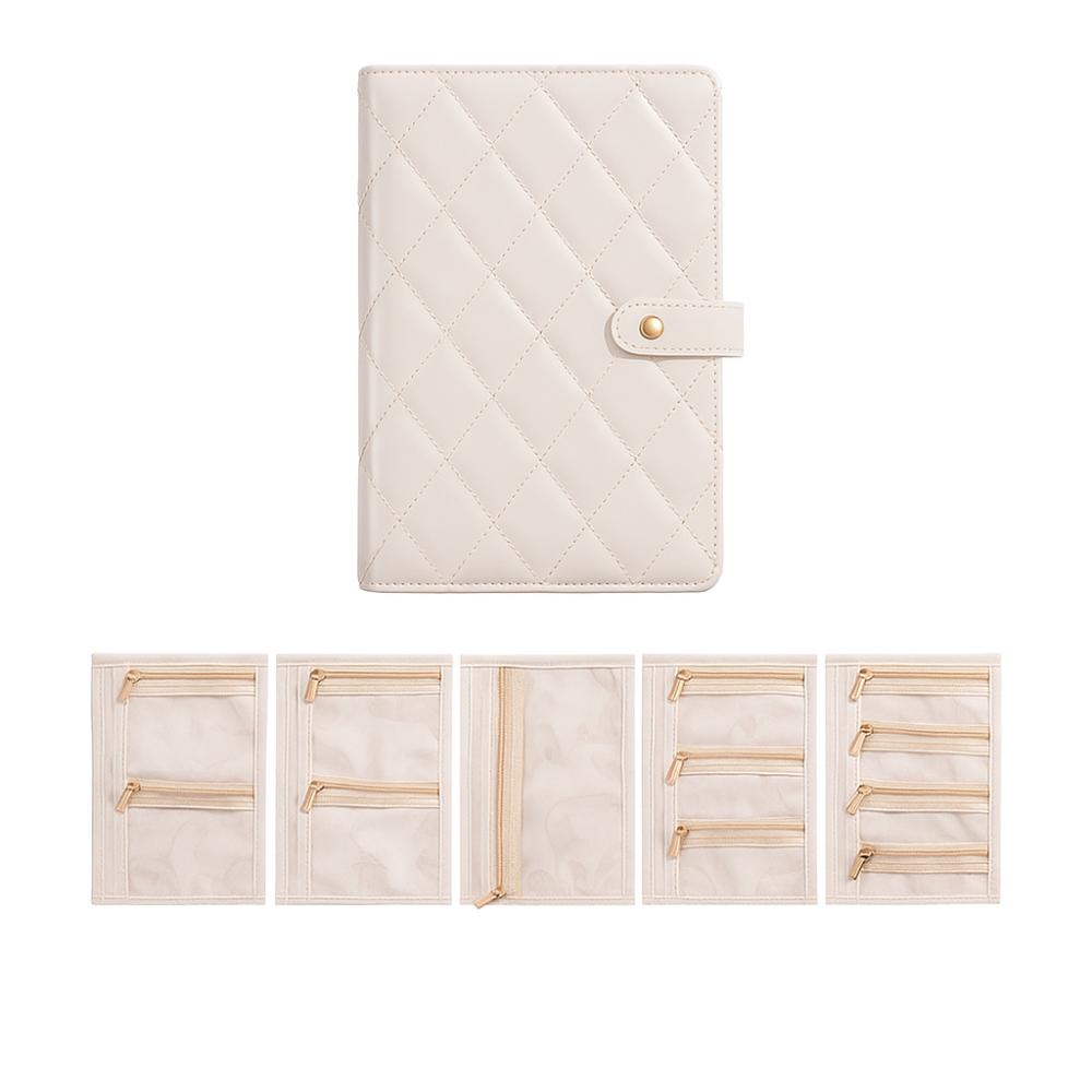 Partition Jewelry Storage Book Waterproof Jewelry Packaging Brochure Necklace Binder  Display