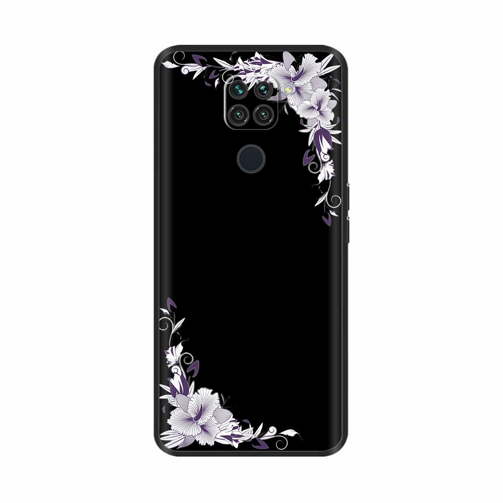 Чехол Для Xiaomi Redmi Note 9 Чехол Мягкая Черная Силиконовая Задняя Крышка Для Redmi Note9 Чехол Redmi Note 9 Чехол Funda Coque Бампер Оболочка