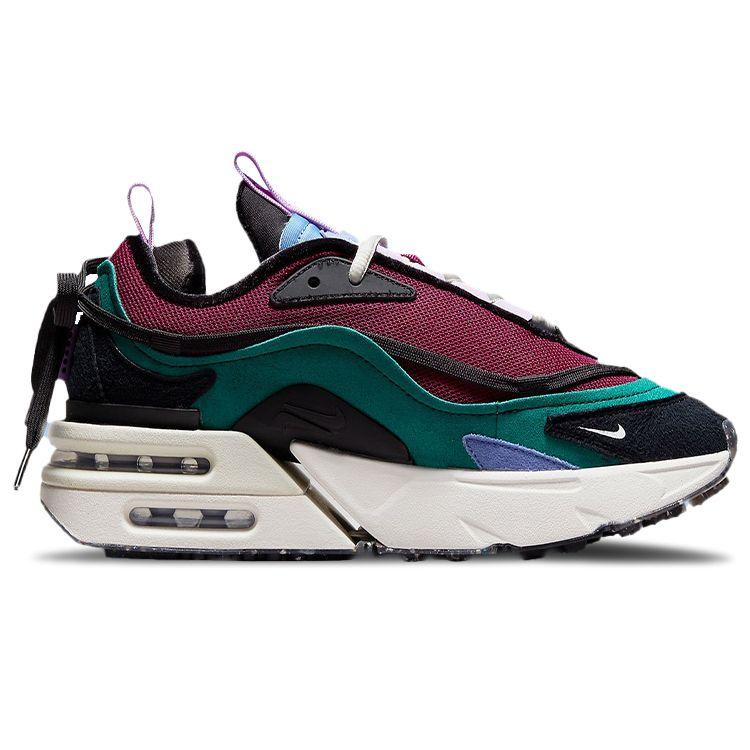 Nike Air Max Furyosa NRG Night Green Женские кроссовки Красный малиново-красный Черный DC7351-300