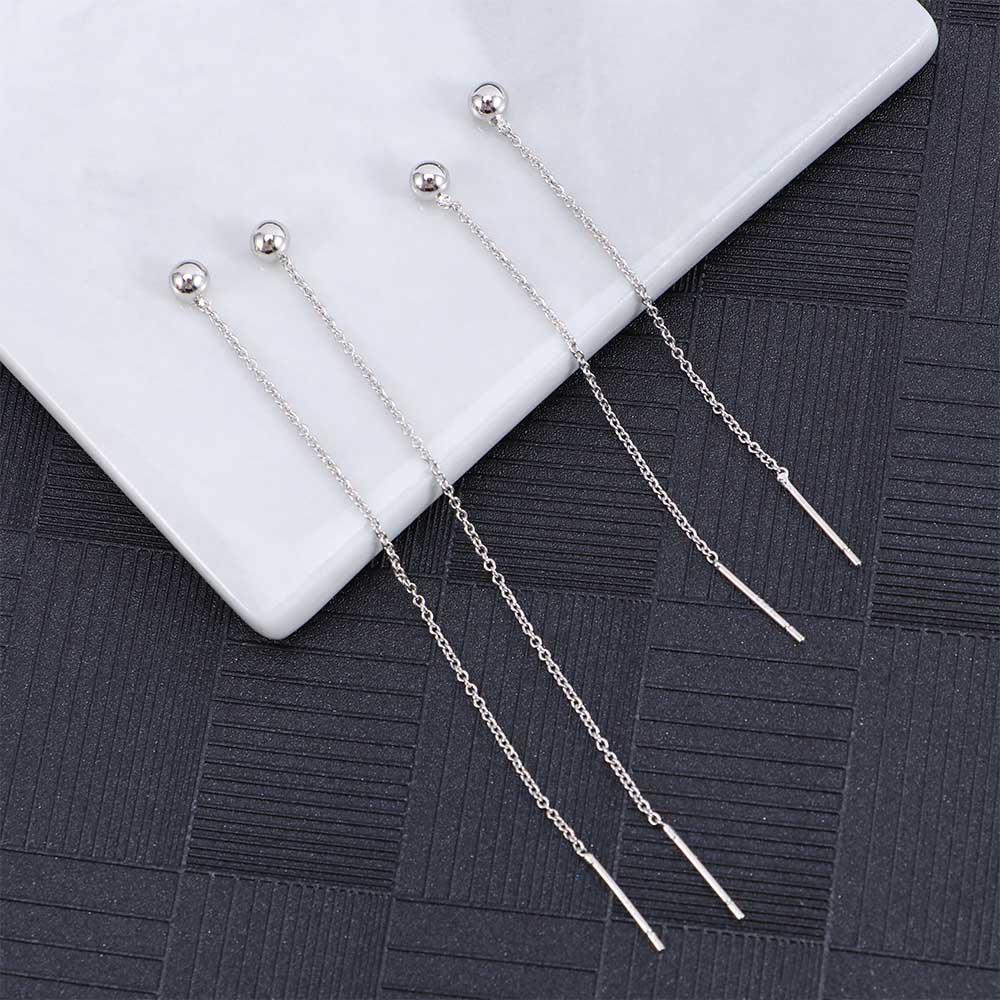 Fashion  Accessories Stylish Chain Long Tassel Drop Earrings Jewelry Dangle  Earrings Ear Line