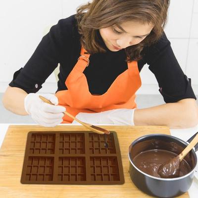 Формы для конфетных батончиков Глубокие силиконовые защелки Формы для шоколадных батончиков 6 ячеек Форма для чизкейка, пудинга, масла Силиконовые формы для батончиков Антипригарные