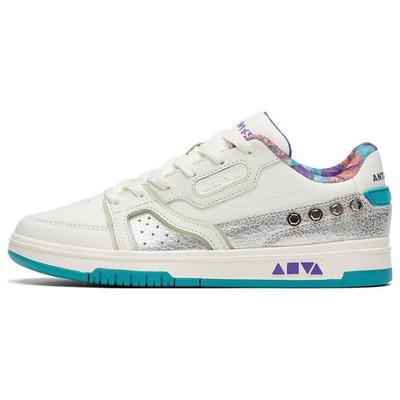 Aoyou нескользящие износостойкие низкие скейт-кеды женские скейт-кеды серебристые 122329231-1