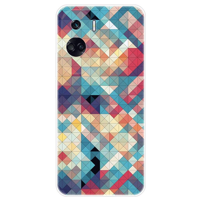 Для Honor 90 lite Honor90 lite чехол Мягкая силиконовая задняя крышка Мультяшный чехол для телефона Модный