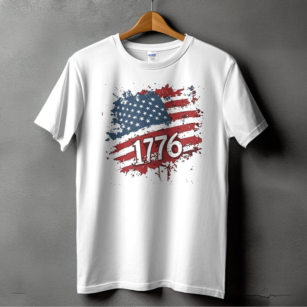 4th of July 1776 Patriotic T-Shirt, American Independence Day Shirt, USA #26