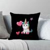 Cartoon Rainbow Horse Print Pillowcase Interior Decoration Office Living Room Home Pillowcase