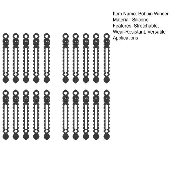 20 шт. Силиконовые кабельные стяжки для намотки бобин, многоразовый органайзер для кабелей с кнопкой
