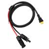 Solar To XT60 Charge Extension Cable 16AWG 5Ft Solar Connector To XT60 Adapter Power Cable for Portable Power Station