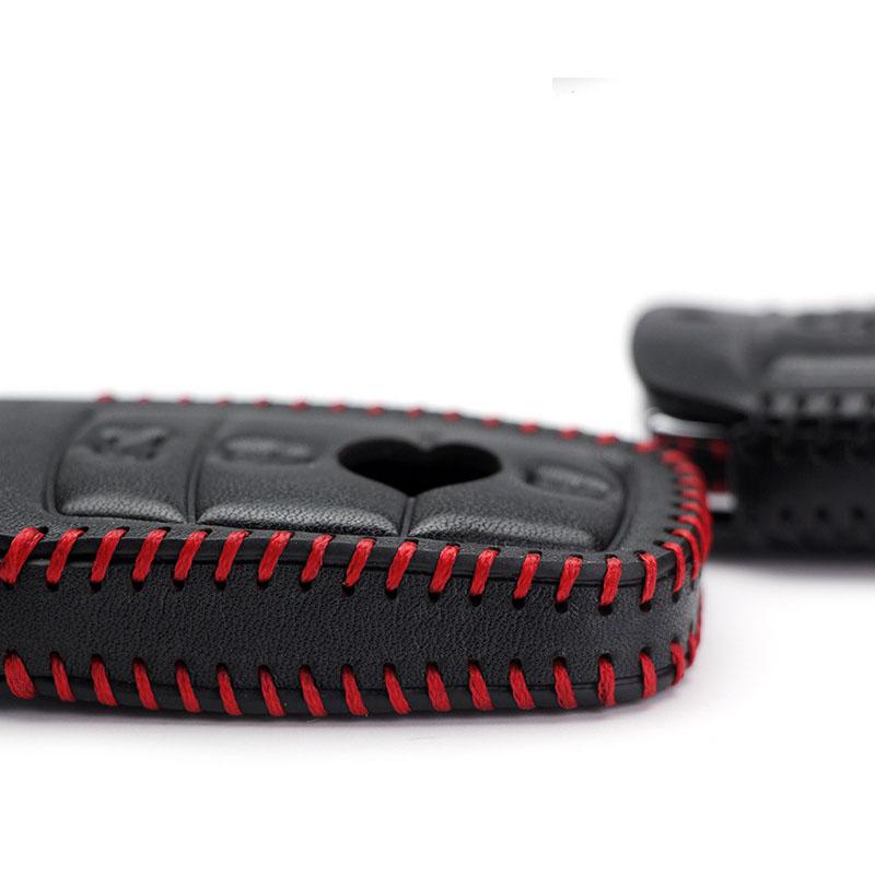 Чехол для автомобильного ключа из натуральной кожи, чехол-брелок для Mercedes Benz CLS CLA GL R SLK AMG ABSS Class, держатель с дистанционным управлением, аксессуары