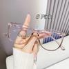 New Fashion Glasses for Women Retro Transparent Glasses Anti Blue Light Eyeglass Frame Luxury Brand Design