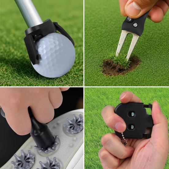 Гольф Адвент-календарь 2025 для мужчин, подростков, мальчиков, 24 дня, календарь обратного отсчета до Рождества с мячами для гольфа, ти, маркерами для мячей, праздничный подарок для папы, мужа