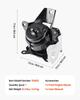 Engine Motor Mount Replacement, Left Front Engine Mount, Universal Compatible with 20142018 Chevrolet Silverado 1500 5.3L V8, Secure Support,