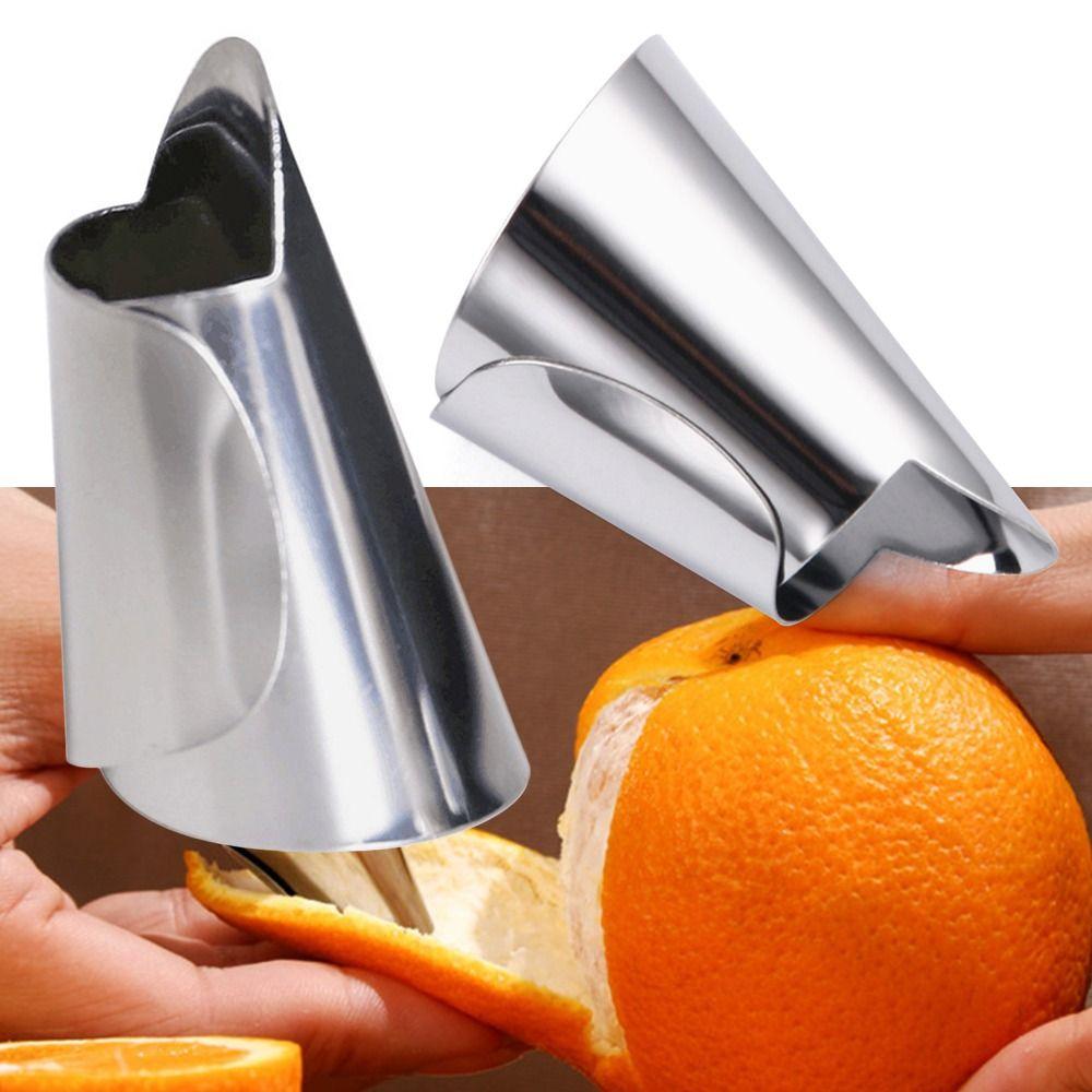 5Pcs Convenient Shelling Tool Protecting Fingers Finger Protector New Iron Nail Cover  Home