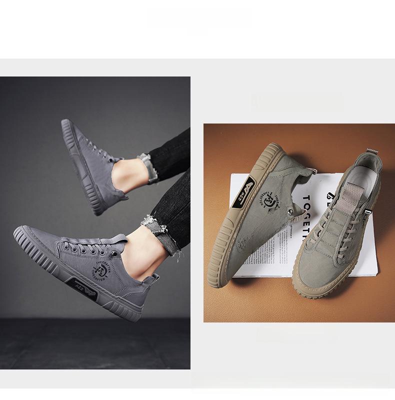 2024 Spring Men's Trendy Breathable Canvas Sneakers