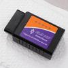 Black ELM327 OBD2 Wireless Car Diagnostic Tool OBD II Scanner for iOS Android