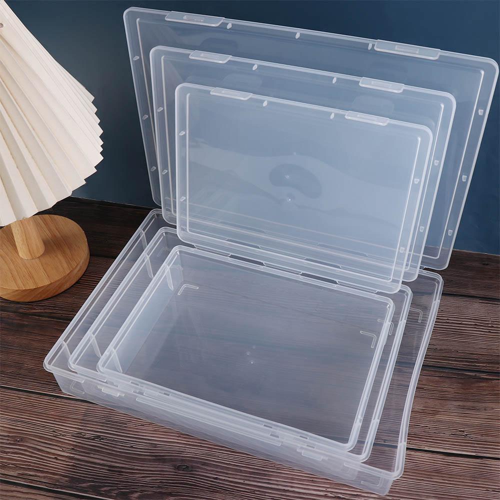 Paper Sorting Certificate Moisture-Proof Storage Box Desktop Organizer File Box Document Case