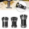 1-3Pcs Durable Milling Cutter Accessories Trimming Collet Chuck Collets Set Machine Router
