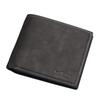 Luxury Men's Leather Tri-Fold Wallet - Spacious, Stylish Business ID & Card Holder