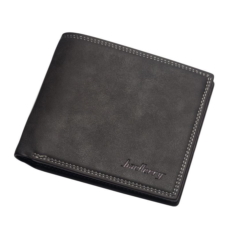 Luxury Men's Leather Tri-Fold Wallet - Spacious, Stylish Business ID & Card Holder