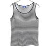 BLUE LABEL CRESTBRIDGE Border Pattern Tank Top 38 White Women Used
