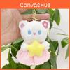 Bear Cute Cartoon Plush Toy Keychain With Short Fur For Kids And Gifts Adults