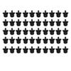 50PCS Plastic Spray Connector G1/2 Male Thread Irrigation Accessories  Flower Watering