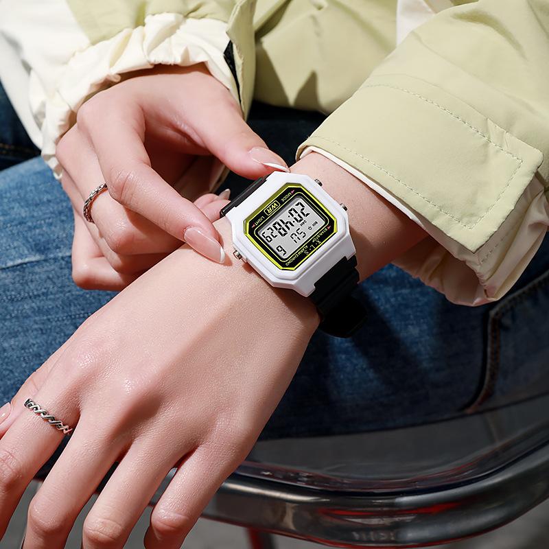 Новые детские светодиодные цифровые часы студенческие многофункциональные спортивные часы для улицы минималистичные мужские и женские электронные часы