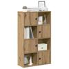 VidaXL Bookcase Artisan Oak 60x24x101.5 Cm Engineered Wood, Bookshelf, Storage Rack, Stand At 860399