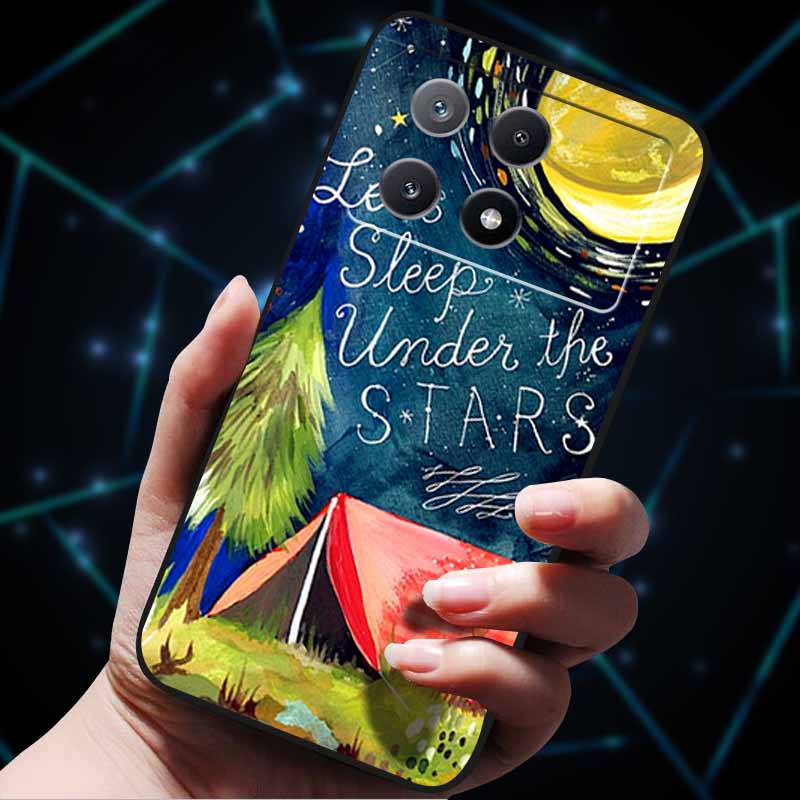 3D Flowers Emboss Fundas For Poco X6 Pro Case Soft Silicone Phone Case for Xiaomi Poco X6 Pro Poco X 6 Pro X6Pro Pocox6 Pro Bags