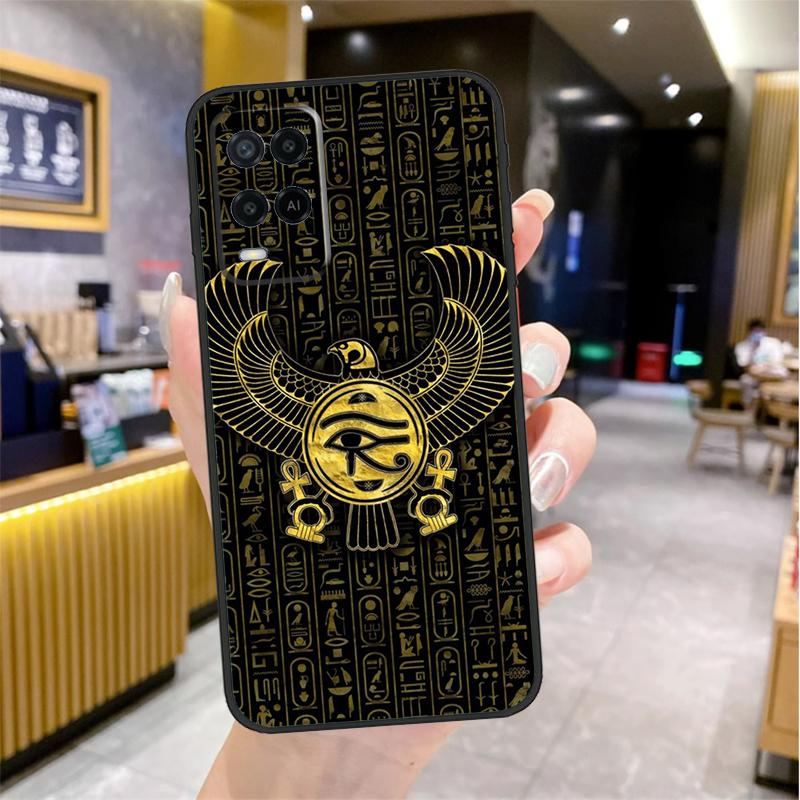 Египетский Глаз Гора Чехол Для Oppo A74 A54 A94 A78 A98 A18 A60 A80 A40 A38 A58 A96 A76 A16 A15 A17 A57 A77 A5 Pro