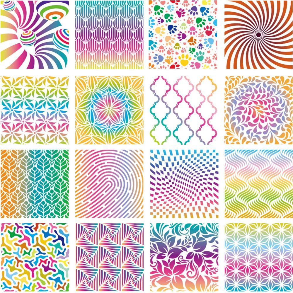 Painting Template DIY Art Drawing Mandala Stencils Wall Painting Spary Furniture Geometric Template