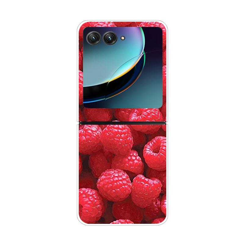 Чехол для Motorola Razr 50 Ultra Жесткая задняя крышка из поликарбоната для Moto Razr 50 40 40Ultra 40 Ultra Прозрачный чехол Funda Shell