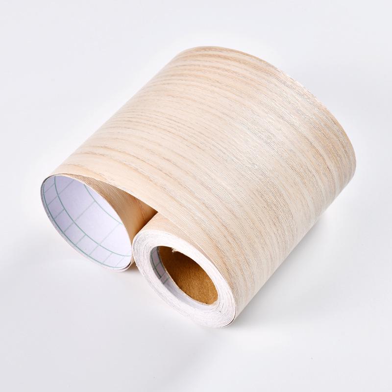 Самоклеящаяся накладка под дерево для плинтуса и дверной коробки - Водонепроницаемая наклейка для реставрации мебели и подоконников.