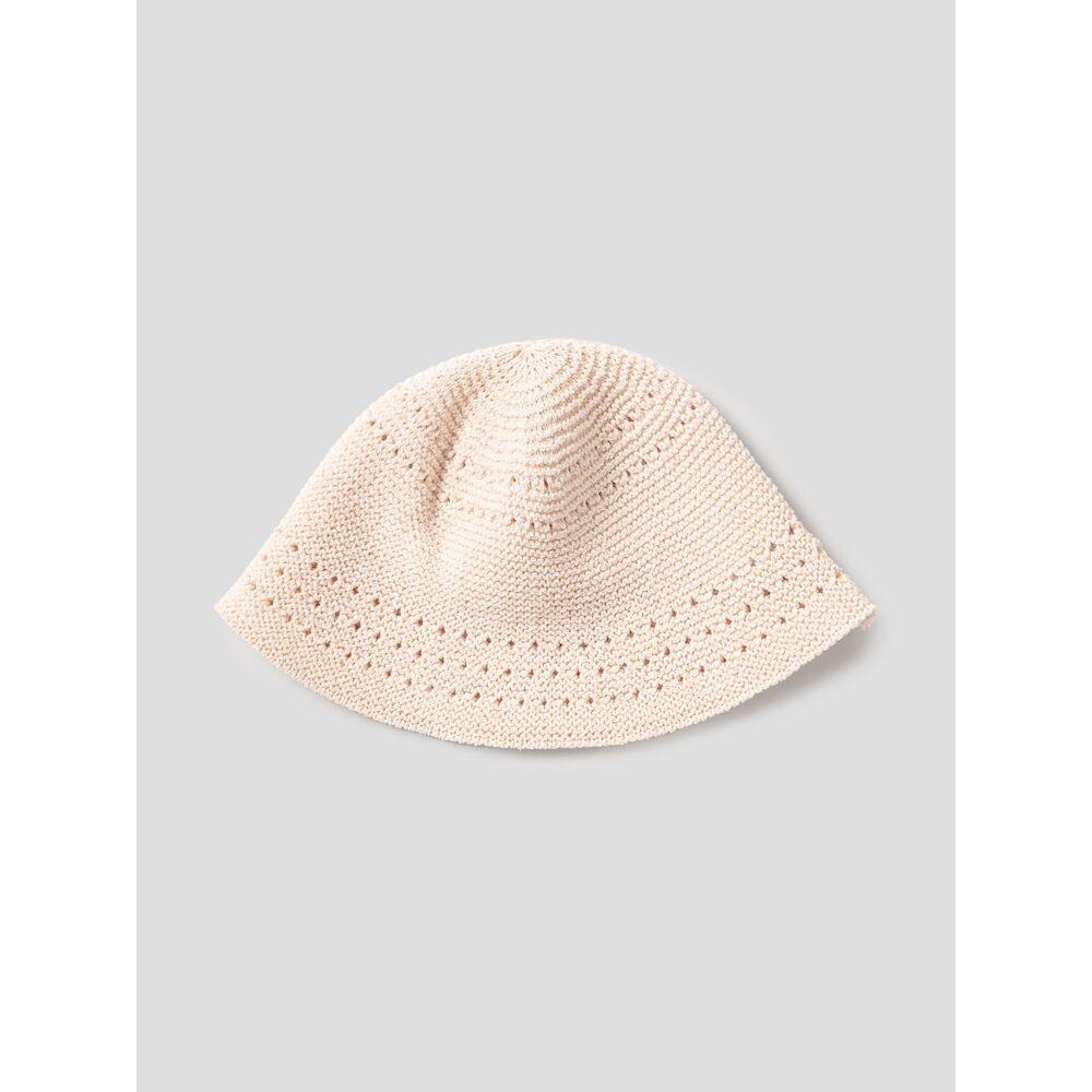 8SECONDS Minimal Paper Bucket Hat Ivory