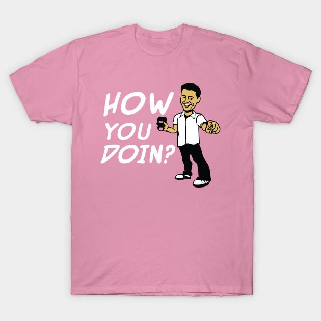 Женская футболка с принтом Harajuku 'How You Doin' Kawaii, летняя, с коротким рукавом, женская футболка-топ