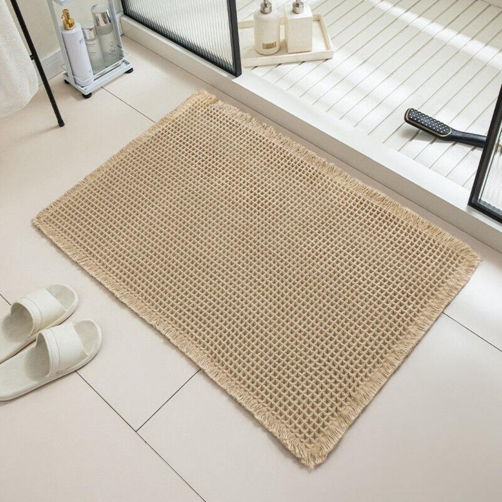 Thickened Doormat Linen Woven Floor Mat New Bath Mat Living Room