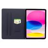 Подставка-чехол для iPad (2025)/iPad 10.9 (2022) Чехол-подставка из кожи с принтом для планшета с функцией автоматического пробуждения/засыпания