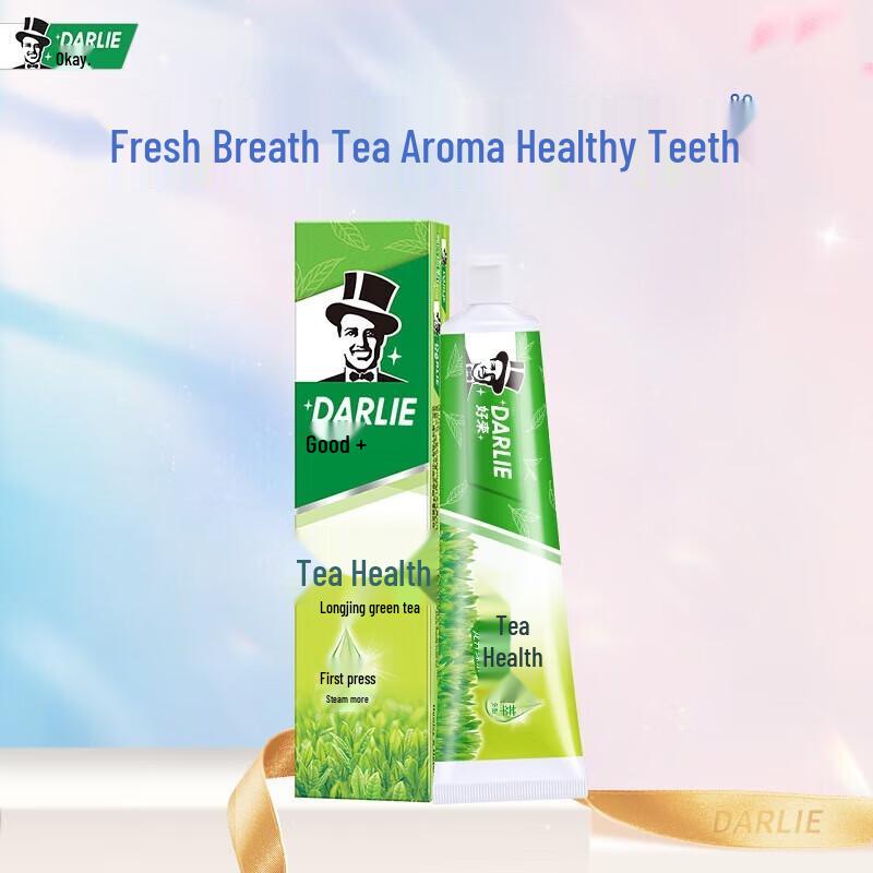 Darlie Tea Care Зубная паста с зеленым чаем Лунцзин 140 г