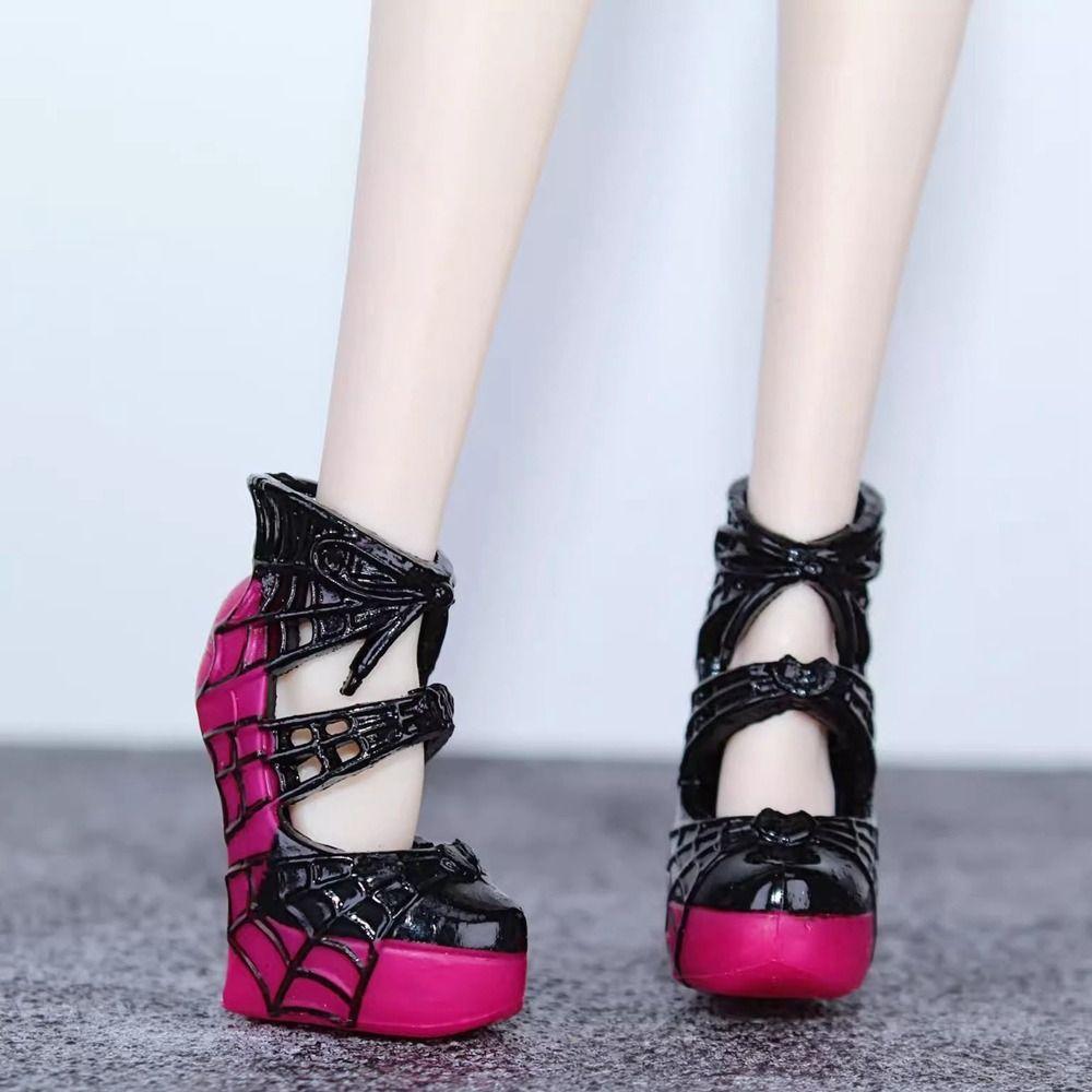 30cm 1/6 Doll Shoes Original Figure Doll Sandals High Quality High Heels Shoes Doll Accessories