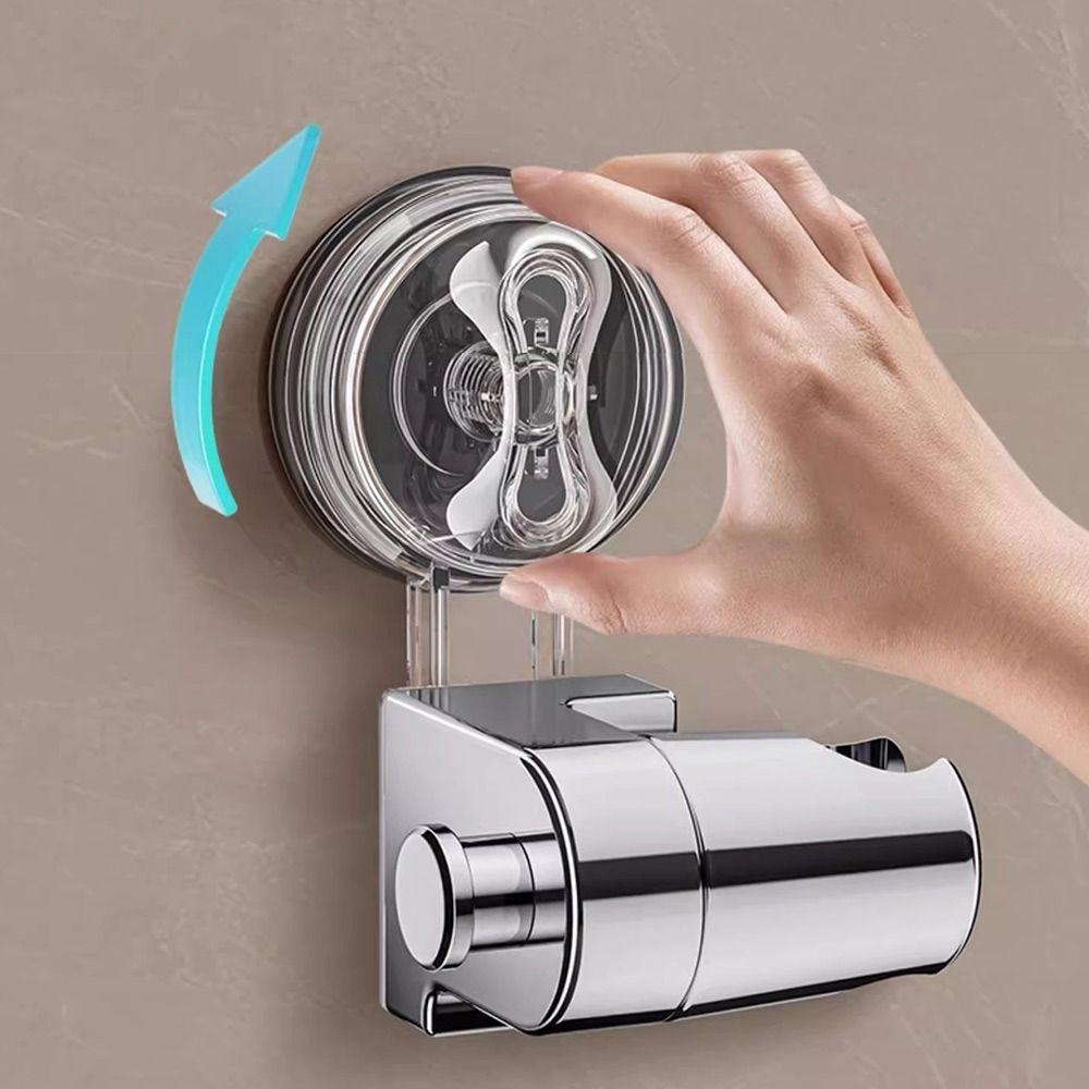 Без сверла кронштейн для душевой лейки с крючками для вешалок регулируемая подставка для насадки аксессуары для ванной комнаты