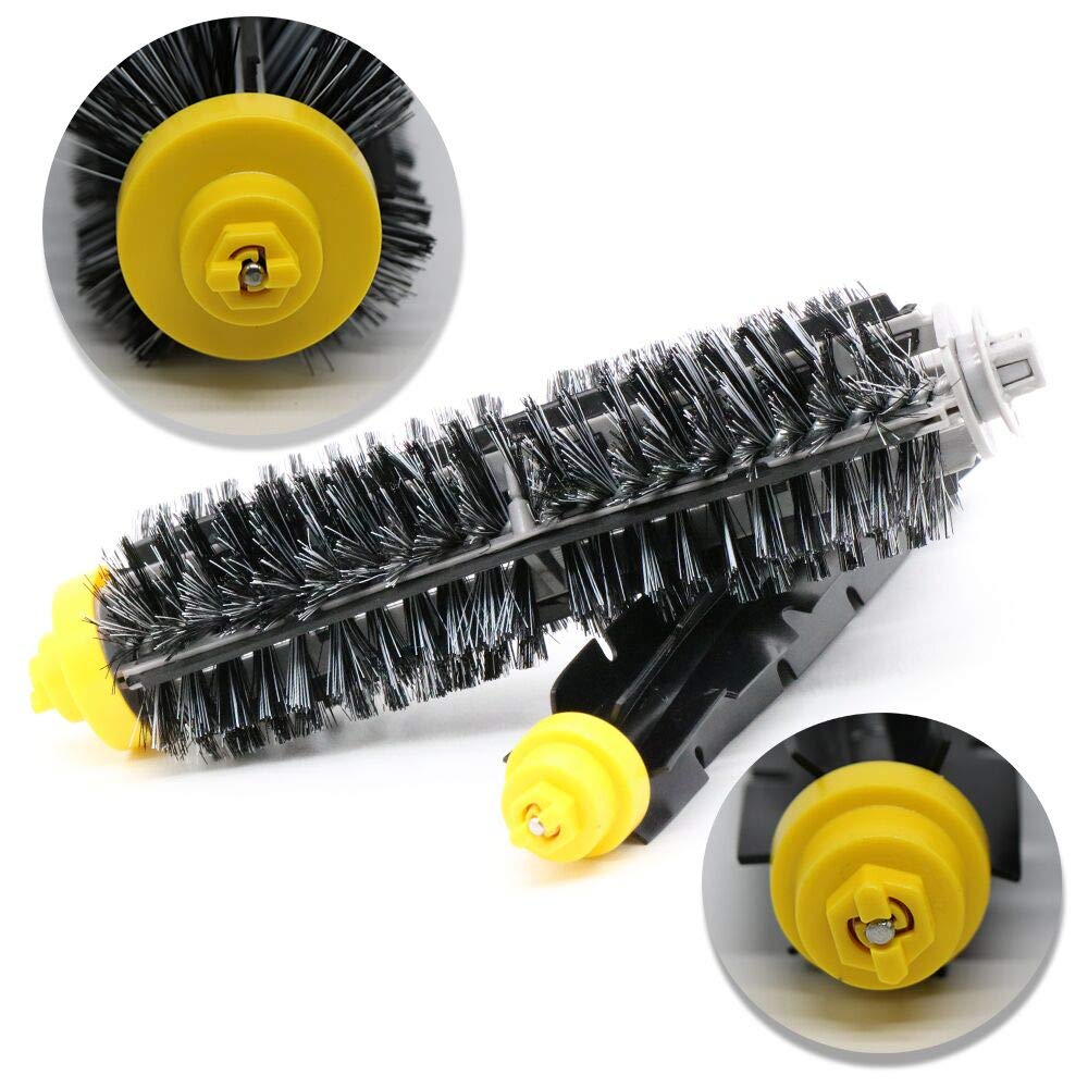 Комплект запасных частей для iRobot Roomba 600 Series 610 620 625 630 650 660 Вакуумная щетка-щетка + фильтр Aero Vac + боковая щетка