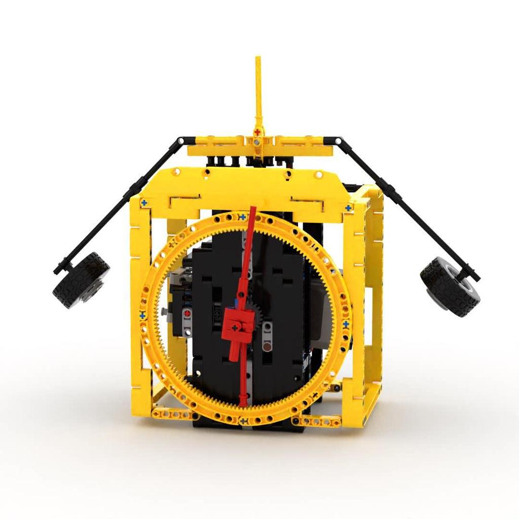 Совместимая модель шестерни для электрических балансирных часов LEGO - Набор для самостоятельной механической сборки маятниковых часов