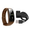 QS90 PLUS Smart Watch Smart Bracelet Wristband Watch Heart Rate Monitor Blood Pressure(coffee)