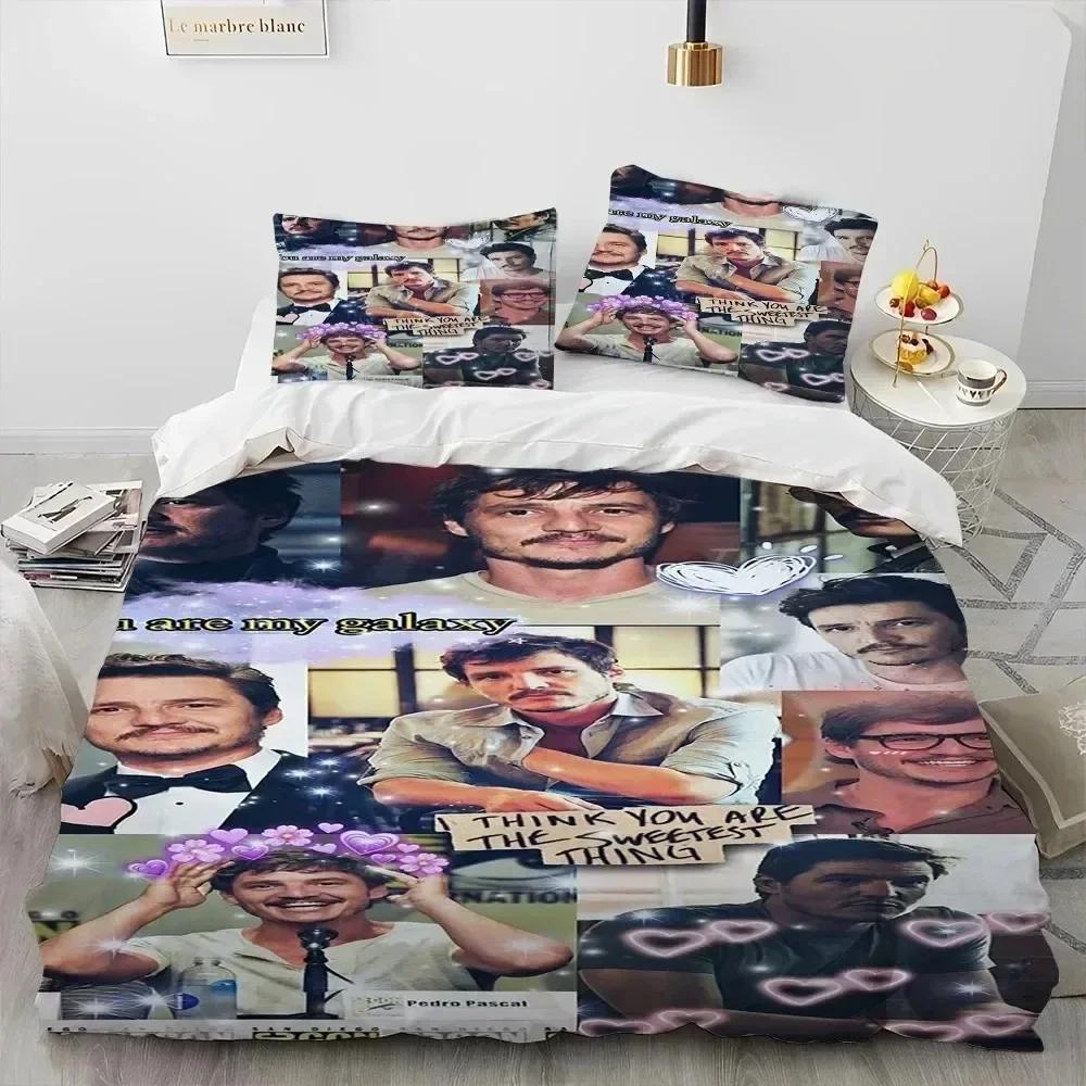 Роскошный Новый 3D Принт Хосе Педро Бальмаседа Паскаль Фото Постельное Белье Набор Пододеяльник Комплект Постельного Белья Покрывало Наволочка Королева Мальчики Взрослый